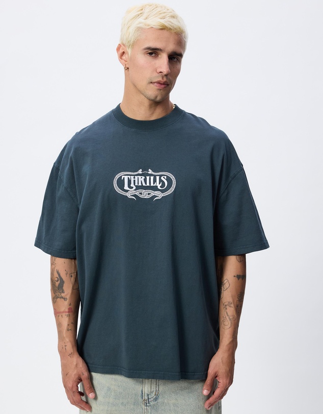 Thrills - Double Time Oversize Box Tee