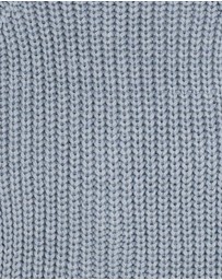 Bebe by Minihaha - Blue Knitted Zip Romper