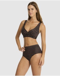 Sea Level Australia - Riptide Cross Front Multifit Bra Top