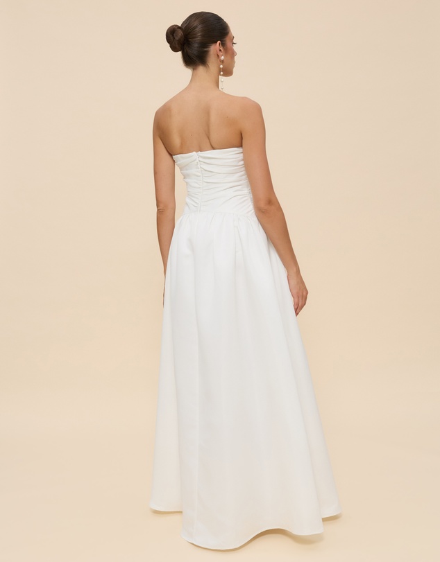 CHANCERY - Hazel Drop Waist Strapless Gown