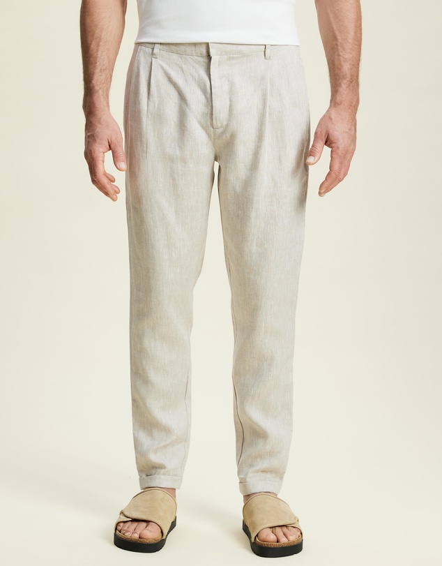 AERE - Linen Pleated Pants