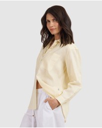 CAMIXA - Luna Oversize Linen Shirt