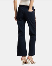 Cynthia Rowley - Cotton Cropped Flared Pants