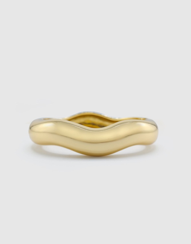 Izoa - Lily Wave Bracelet Cuff