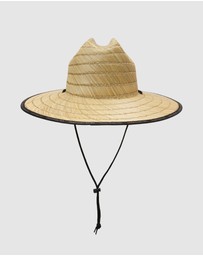 Quiksilver - Mens Waterman Dredged Straw Lifeguard Hat