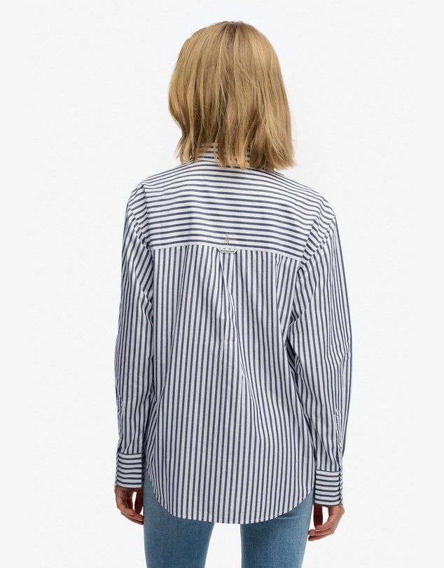 Superdry - Poplin Relaxed Long Sleeve Shirt