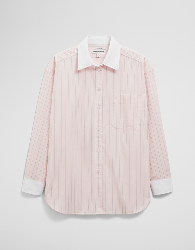 Country Road - Stripe Poplin Shirt