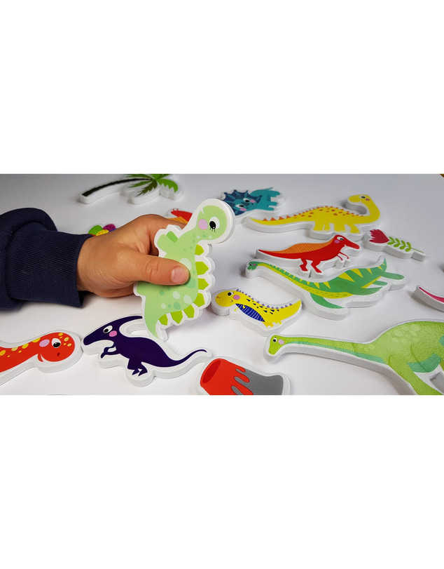 Bright Child - Dinosaur Bath Stickers