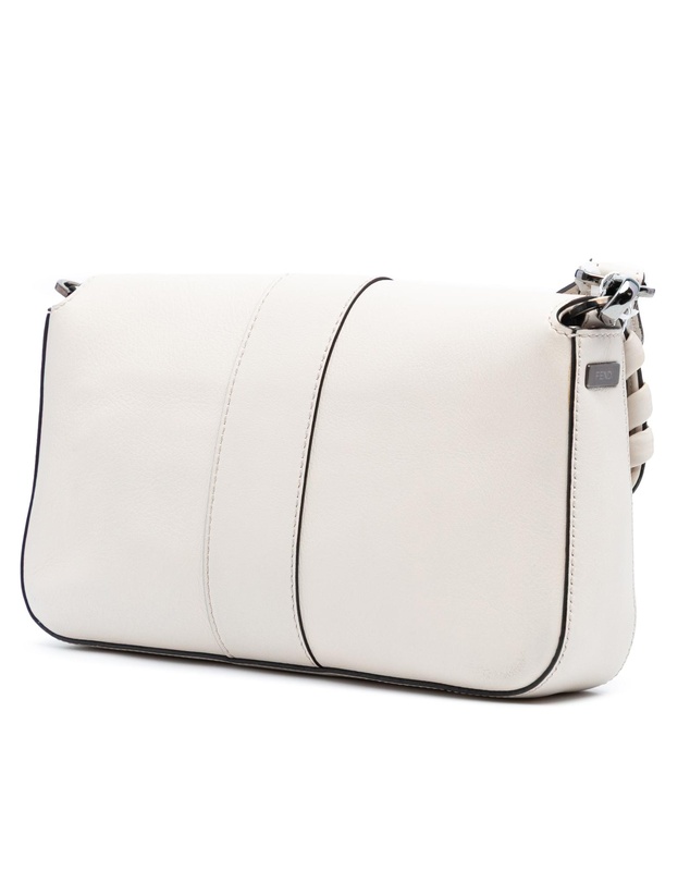 Pre-Loved by Azura Reborn - Pre-Loved Whipstitch Leather Baguette Crossbody