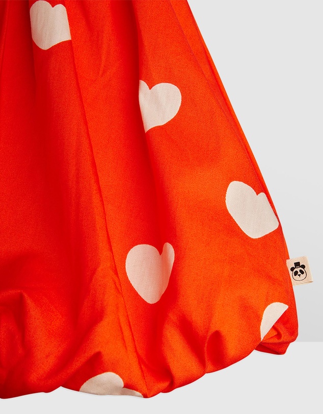Mini Rodini - Hearts Aop Woven Balloon Skirt - Babies-Teens