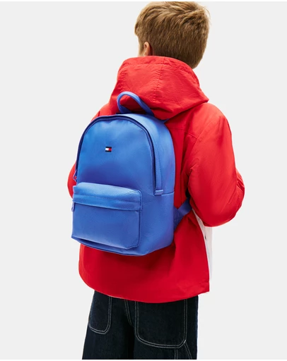 Tommy Hilfiger - Kids' Mesh Pocket Dome Backpack