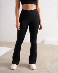 Aim'n - Ribbed Seamless Flare Tights