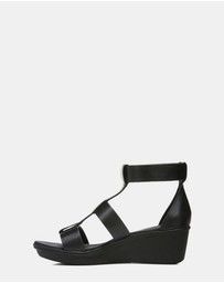 Naturalizer - Rylan Wedge Sandal - Black
