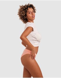 Bras N Things - Body Bliss Brazilian Knicker - Light Coral