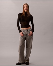 Calvin Klein Jeans - Wide Leg Jeans