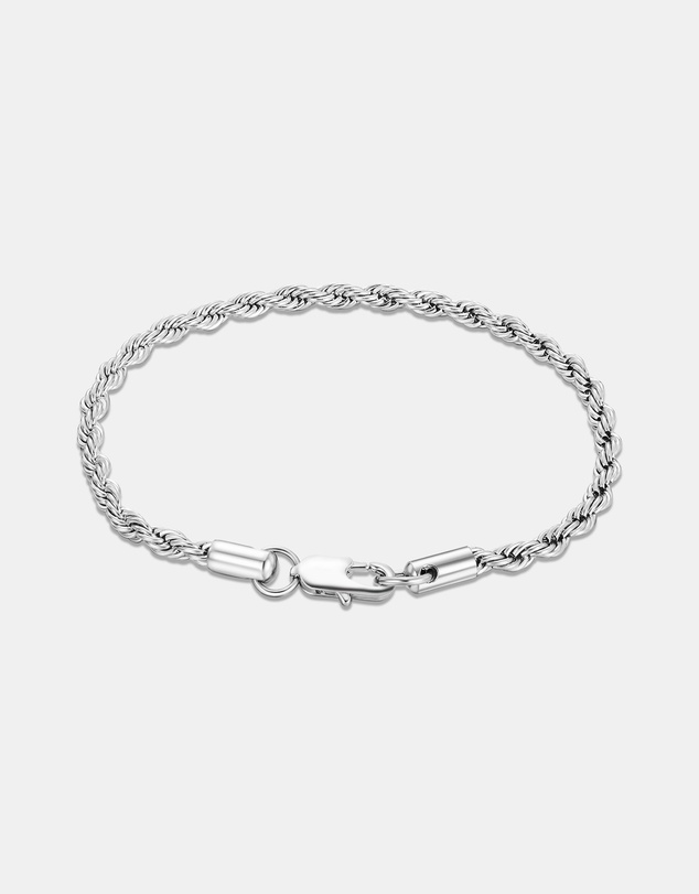 Eclectics - Stainless Steel Nautical Rope Chain Bracelet