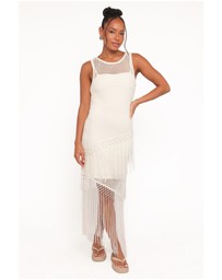 Petal & Pup - Adella Midi Dress - Natural