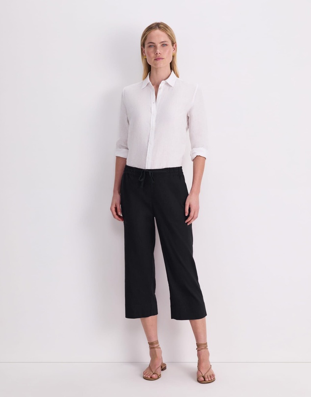 Sportscraft - Rosa Crop Linen Pant