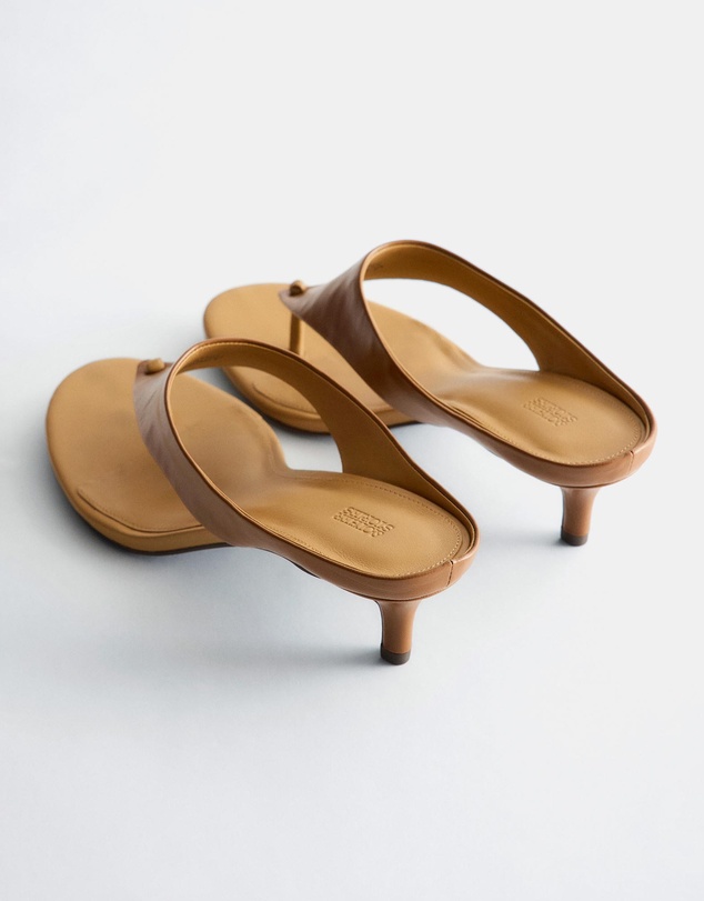 & Other Stories - Leather Kitten Heels