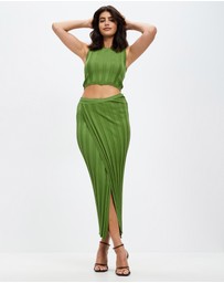 Third Form - Liaison Knit Wrap Skirt
