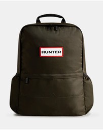 Hunter - Nylon Large Backpack - Dark Olive