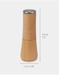 Joseph Joseph - Milltop™ No-spill Salt Mill (Wood)
