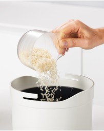 Joseph Joseph - M-Cuisine™ Microwave Rice and Grain Cooker (Stone/Orange)