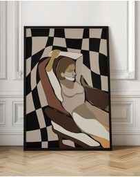 Olive et Oriel - KH Studio - A Sitting Place for a Passenger - Not In Love by Karla Hyman Art Print