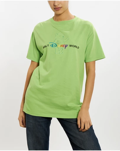 Vintage by The Real Deal - Pre Loved - 90s Walt Disney World Embroidered Tee