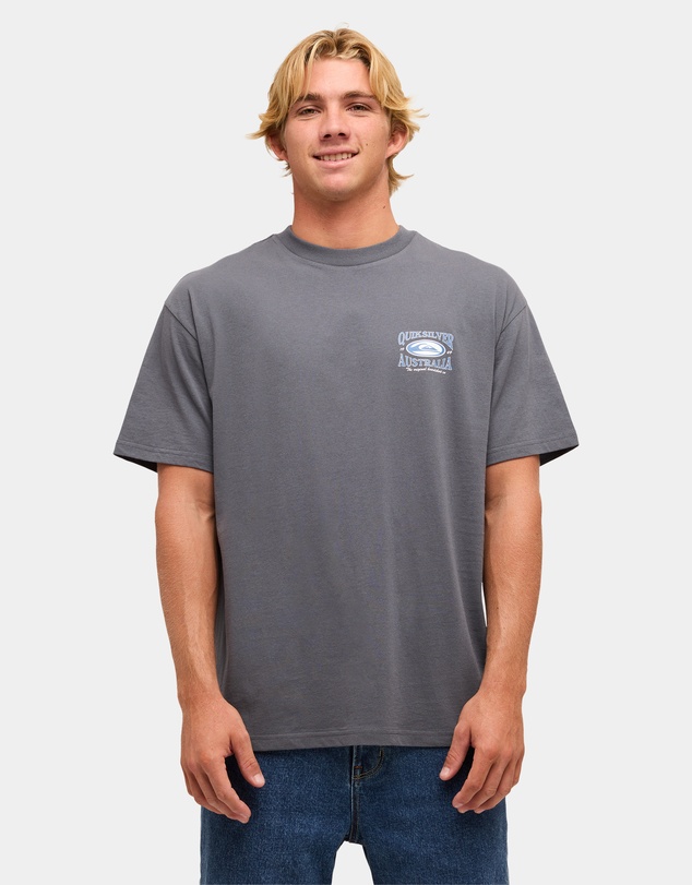 Quiksilver - Mens Retro Lock Up T-Shirt