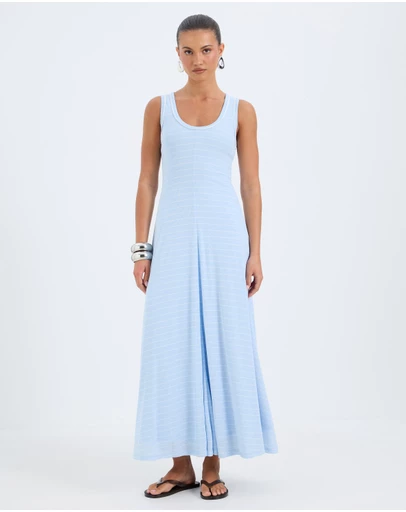 Calli - Taylor Stripe Tank Dress