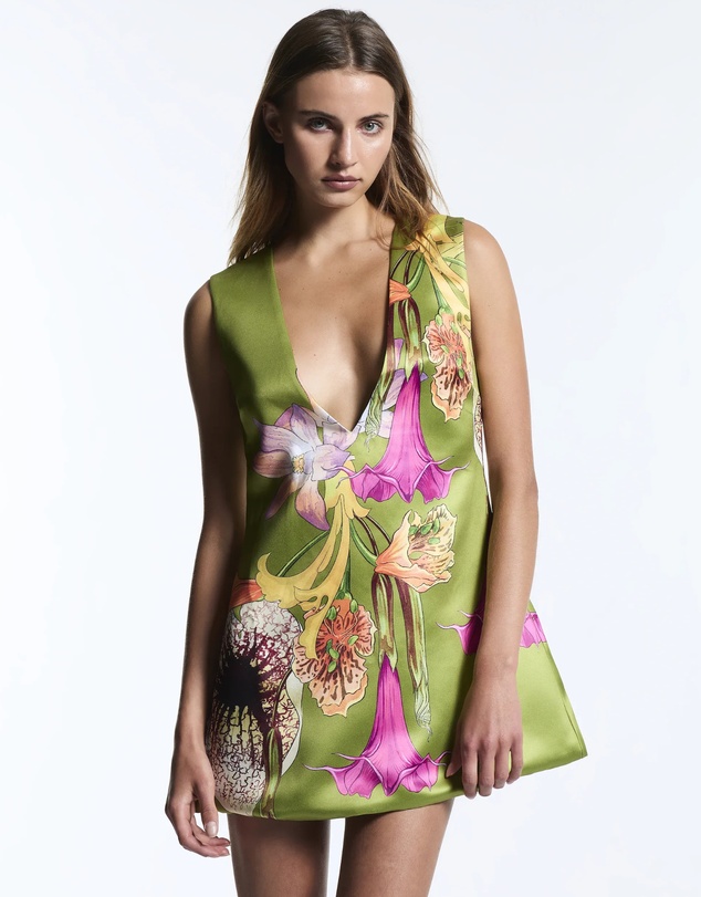 Muma World - Floral Canopy V Neck Electra