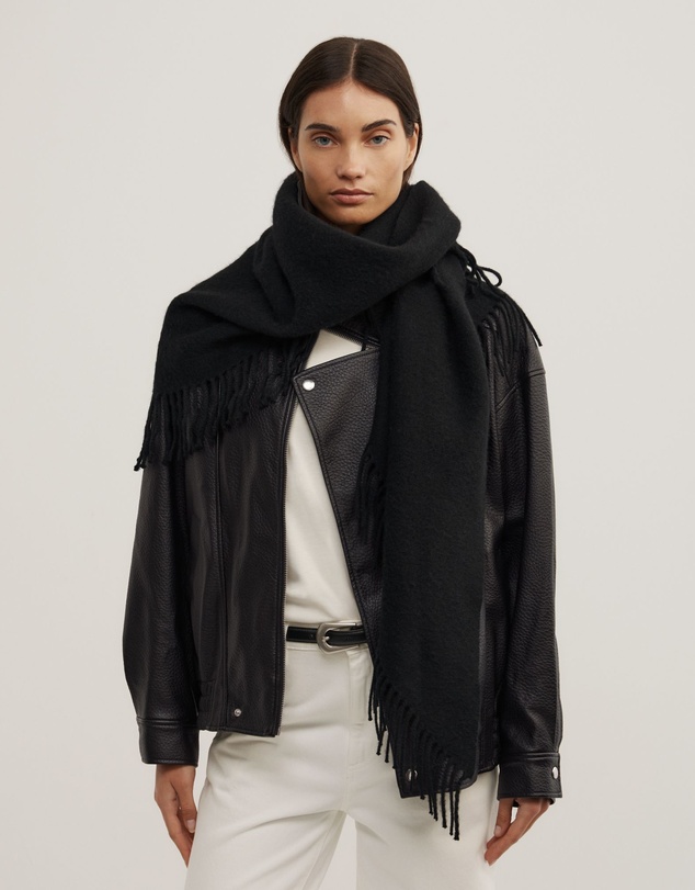Witchery - Fringe Triangle Scarf