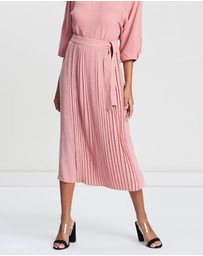 SABA - Lillie Pleated Midi Skirt