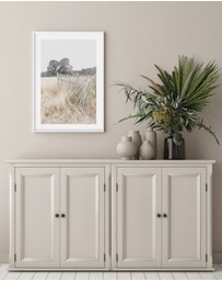 Olive et Oriel - Walk in the Fields Art Print