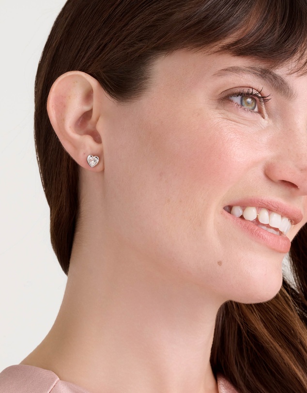 Ted Baker - HAN: Crystal Heart Stud Earrings