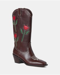 Loeffler Randall - Wilder Cowboy Boots