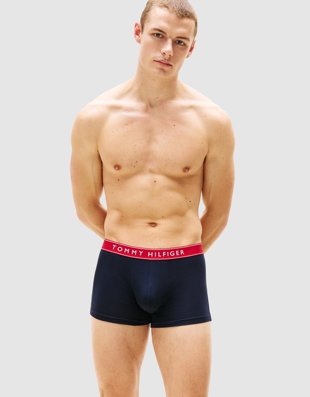 Tommy Hilfiger - 3-Pack Everyday Essentials Waistband Trunks