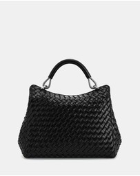 JW PEI - Lucia Classic Top Handle Woven Bag