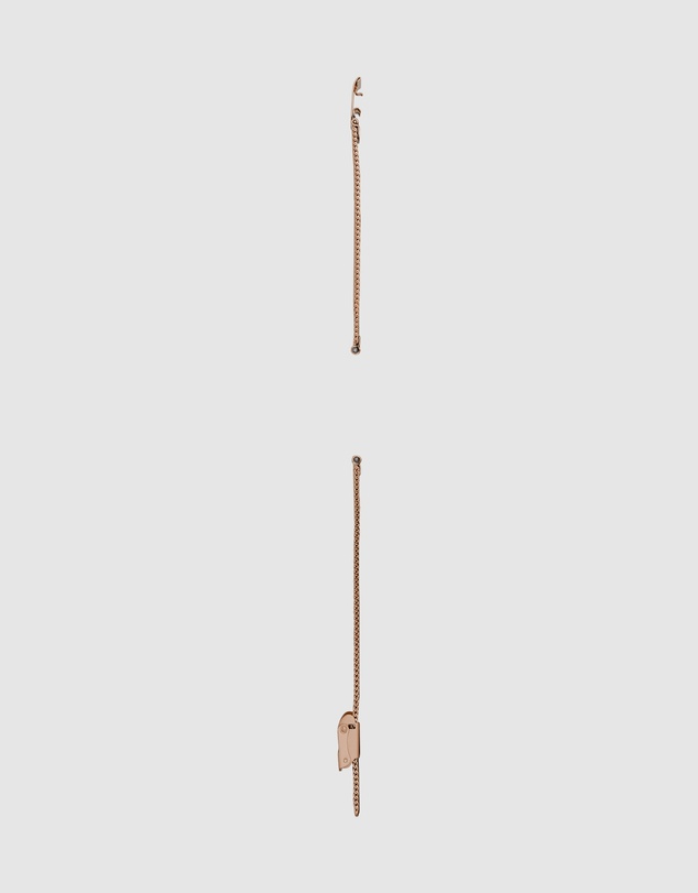 Fossil - Rose Gold-Tone Strap Bar - Ladies