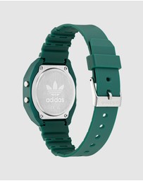 adidas Originals - Digital Two Green Resin Watch