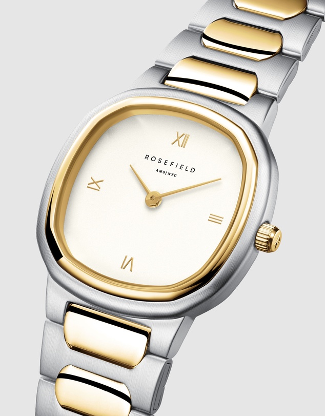 Rosefield - Gaia Gold Silver Duotone Bracelet Watch