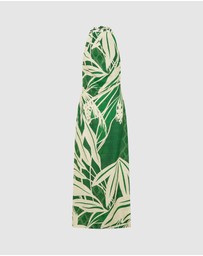 Morrison - Sorrento Linen Halter Dress