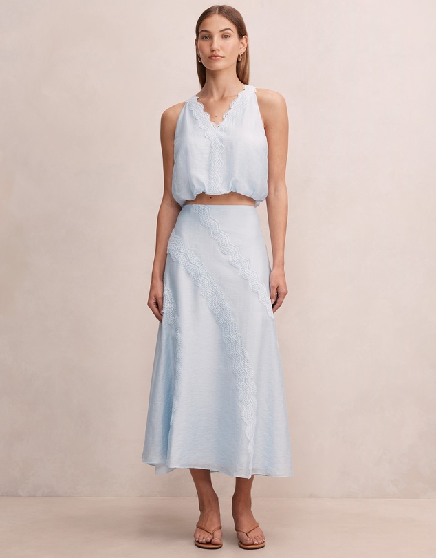 Forever New - Maeve Lace Tie Top