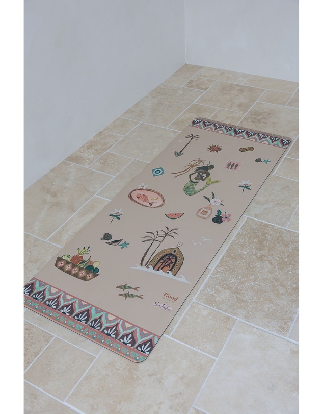 Good Throw Co - Premium Yoga Mat Sea Song Mermaid