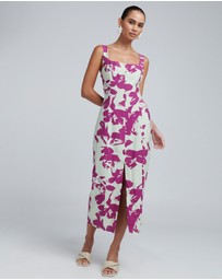 BWLDR - Zahlia Midi Dress