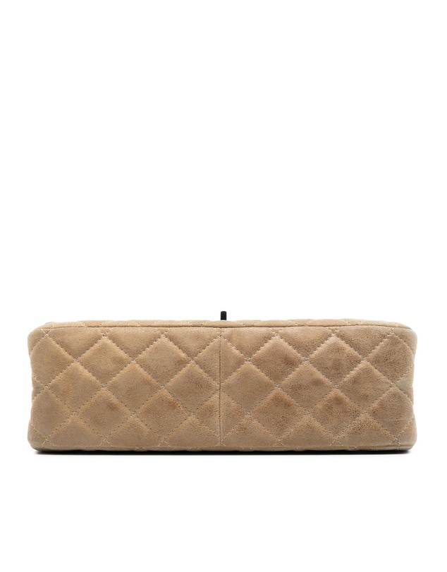 Pre-Loved by Azura Reborn - Pre-Loved Reissue 2.55 Aged Metallic Calfskin Double Flap 227