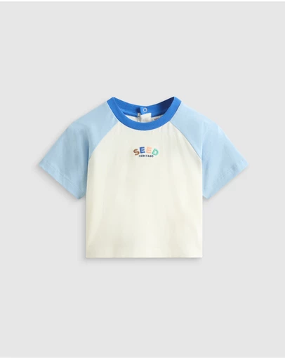 Seed Heritage - Raglan Logo Tee