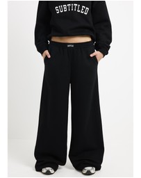 Subtitled - Athletic Wide Leg Fleece Pants