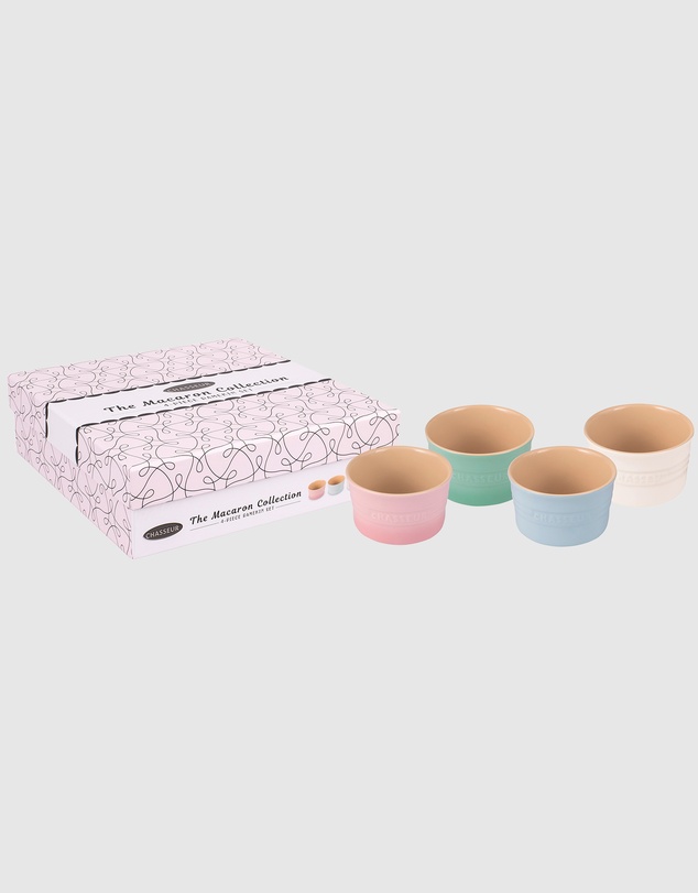 Chasseur - Macaron 4-Piece 20.5 cm Ramekin Set
